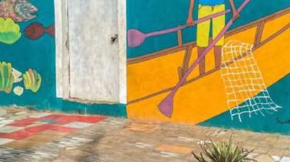 Cabo Verde street art wall